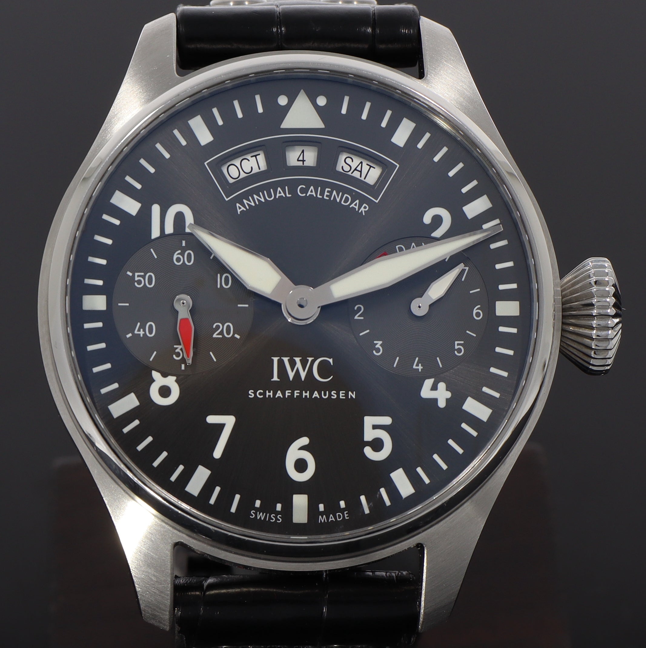 IWC Big Pilot s Watch Annual Calendar Spitfire IW502702 Box