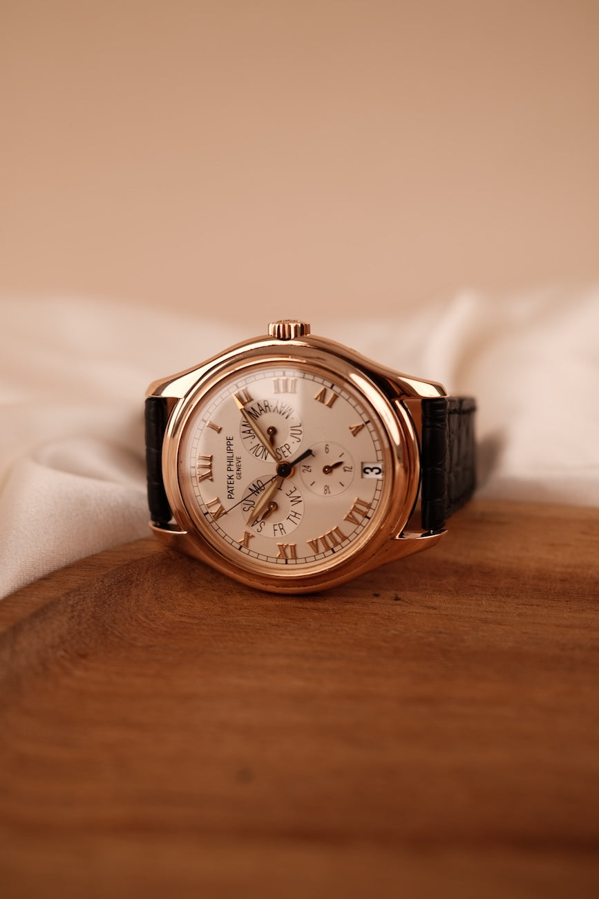 Patek Philippe Annual Calendar 5035R Original Papiere Rose Gold Cream Dial Additional Extract