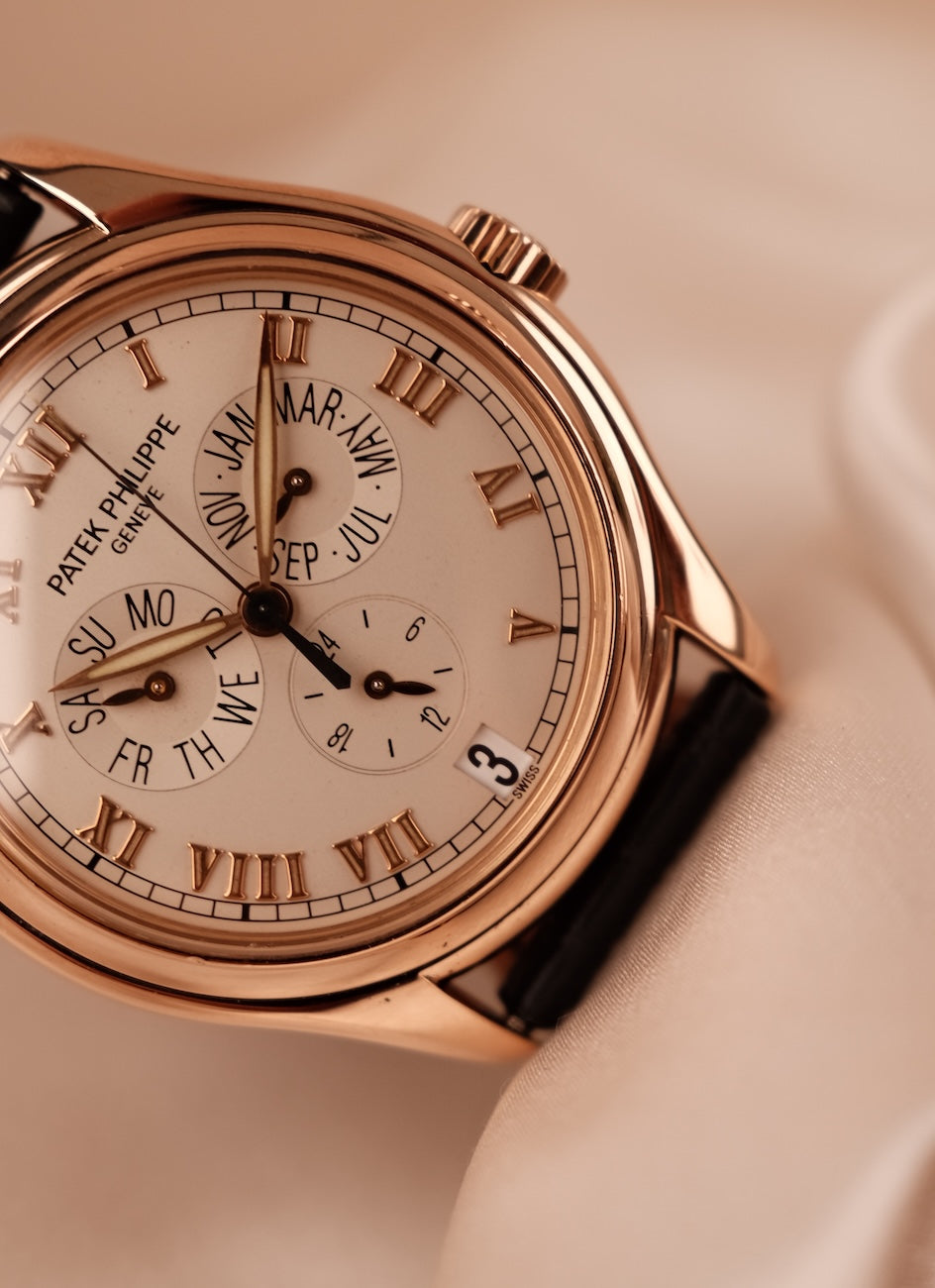 Patek Philippe Annual Calendar 5035R Original Papiere Rose Gold Cream Dial Additional Extract