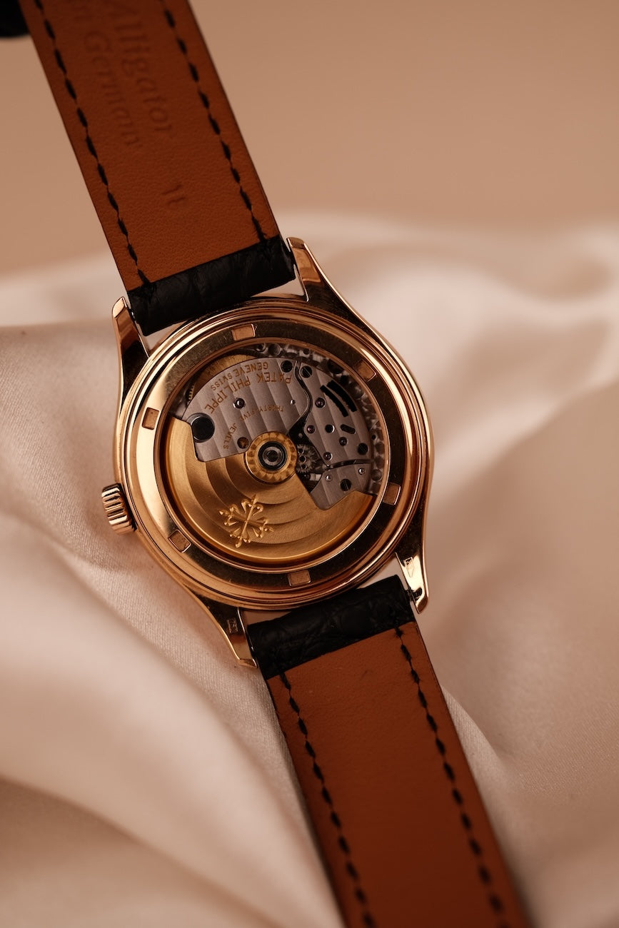 Patek Philippe Annual Calendar 5035R Original Papiere Rose Gold Cream Dial Additional Extract