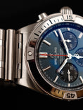 Carica l'immagine nel visualizzatore della galleria, Breitling Chronomat B01 42 AB0134 Box + og. Papiere Blue Dial, 99% New, First Buyers Invoice, German Delivered
