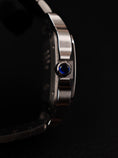 Load image into Gallery viewer, Cartier Santos de Cartier WSSA0030 Box + og. Papiere Blue Dial, LC DE, First Buyer's Invoice
