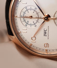 Load image into Gallery viewer, IWC Portugieser Chronograph Classic IW390301 Box + og. Papiere SERVICED by IWC 2023
