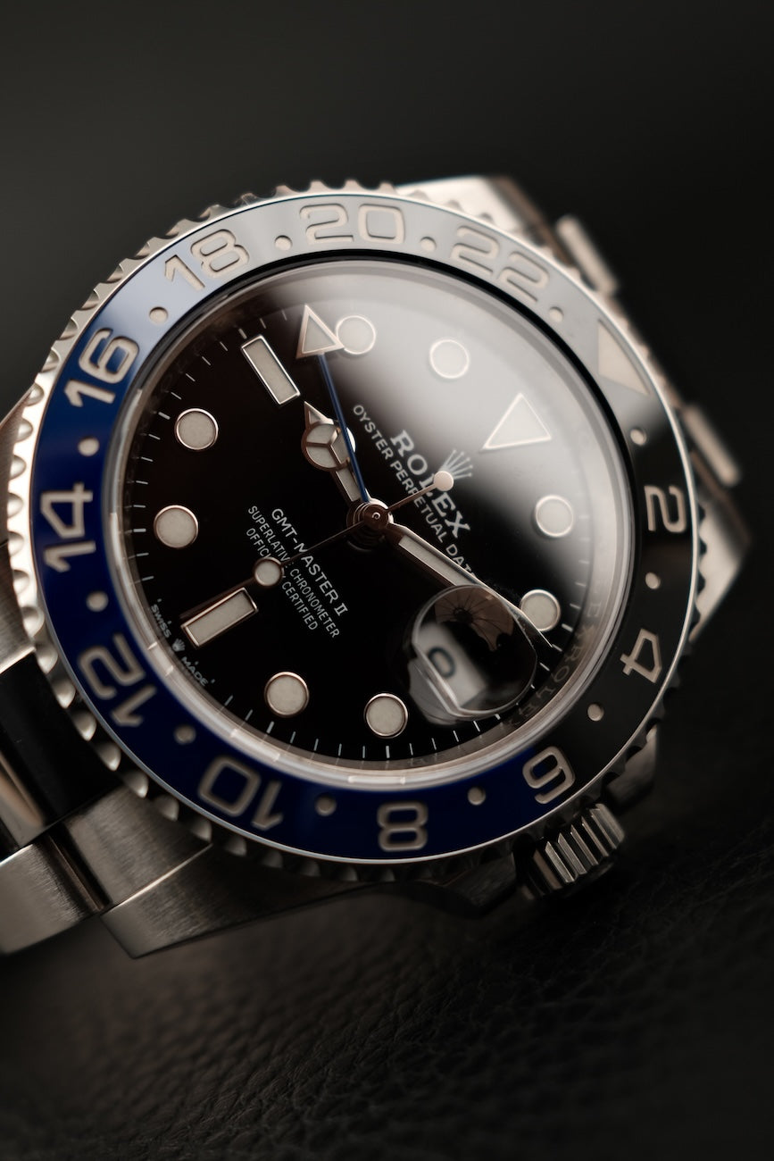 Rolex GMT-Master II "Batman" 126710BLNR Box + og. Papiere LC100, First Buyer's Invoice