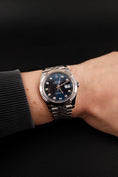 Load image into Gallery viewer, Rolex Datejust 41 126334 Box + og. Papiere Blue Diamond Dial, First Buyer's Invoice, LC100
