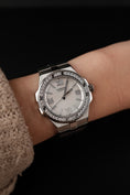 Load image into Gallery viewer, Chopard Alpine Eagle 298601-3002 Box + og. Papiere Small, Mother of Pearl, Diamonds, Small Chopard Service 2024, German Delivered
