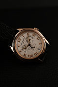 Bild in Galerie-Betrachter laden, Patek Philippe Annual Calendar 5035R Original Papiere Rose Gold Cream Dial Additional Extract
