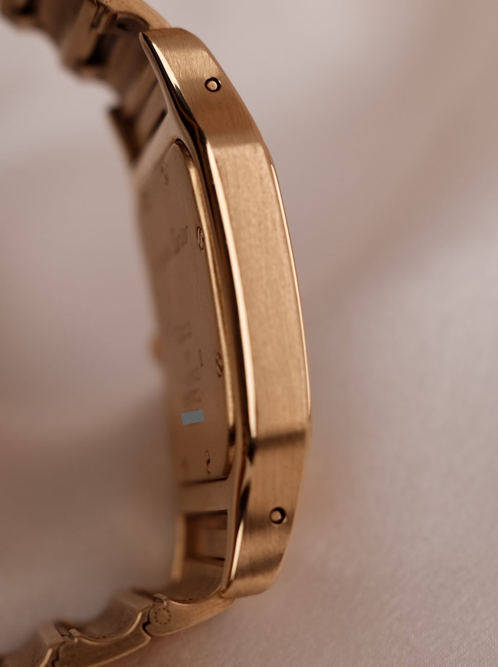 Cartier Santos Galbée 887901 Original Papiere 18k Gold, Open Papers