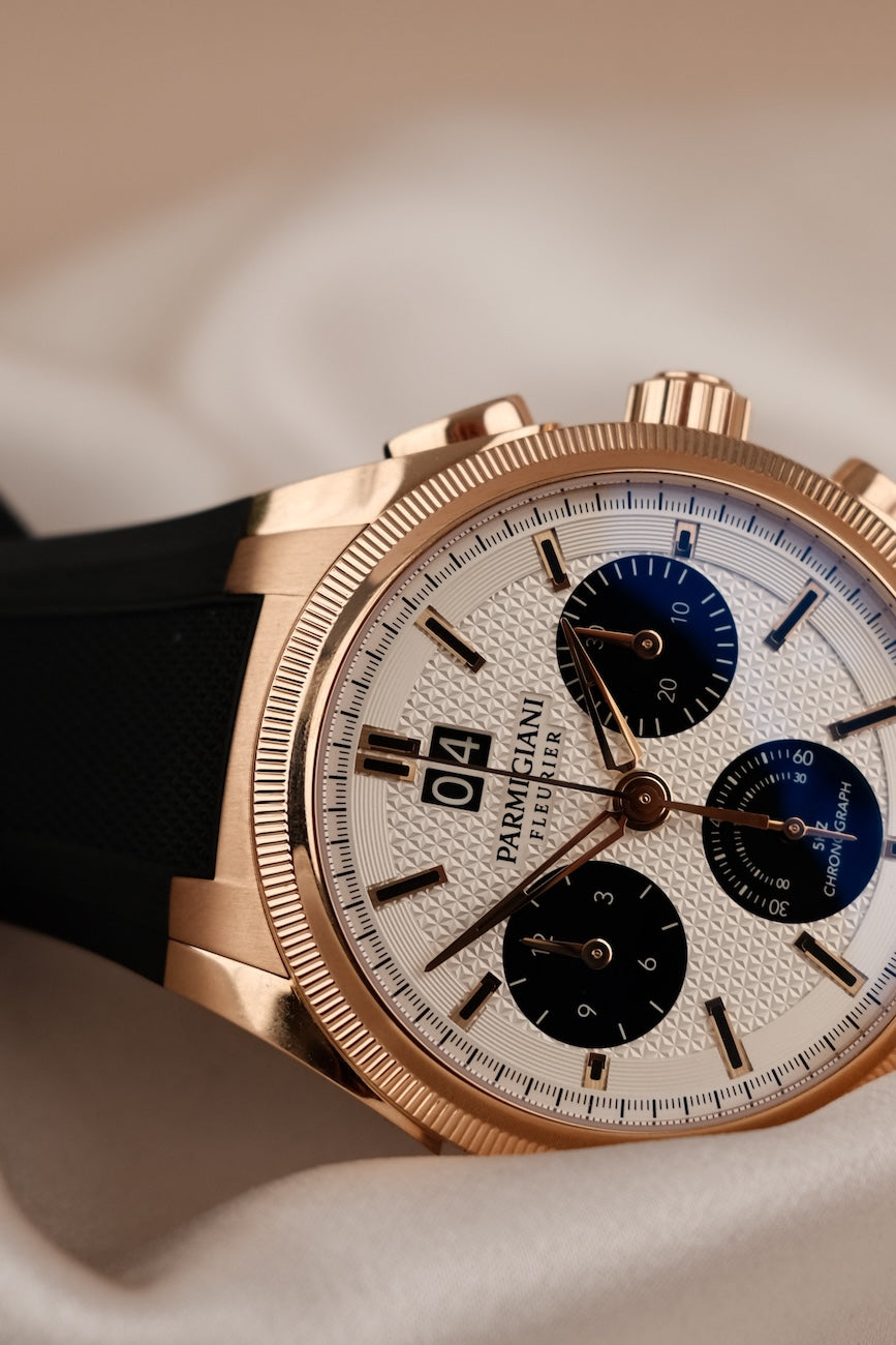 Parmigiani Fleurier Tonda PF Sport Chronograph PFC903-1500140-X0148 Box + og. Papiere Roségold