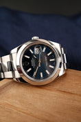 Bild in Galerie-Betrachter laden, Rolex Datejust II 116300 Box + og. Papiere Blue Stick Dial
