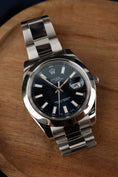 Bild in Galerie-Betrachter laden, Rolex Datejust II 116300 Box + og. Papiere Blue Stick Dial
