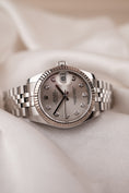 Cargar la imagen en la vista de la galería, Rolex Datejust 31 178274 Box + og. Papiere Silver Diamond Dial SERVICED
