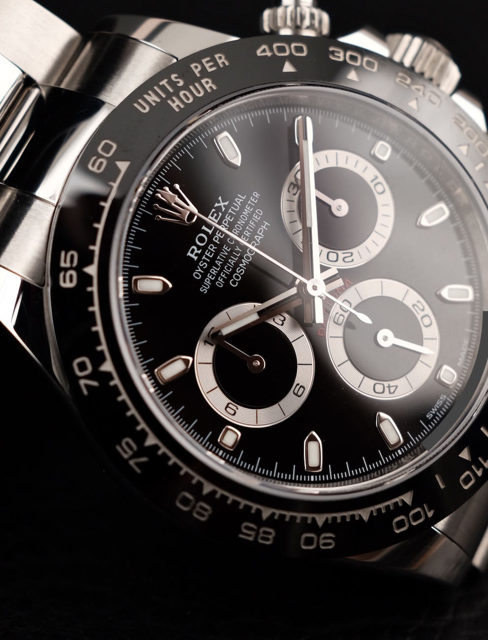 Rolex Daytona 116500LN Box + og. Papiere Ceramic, Black Dial