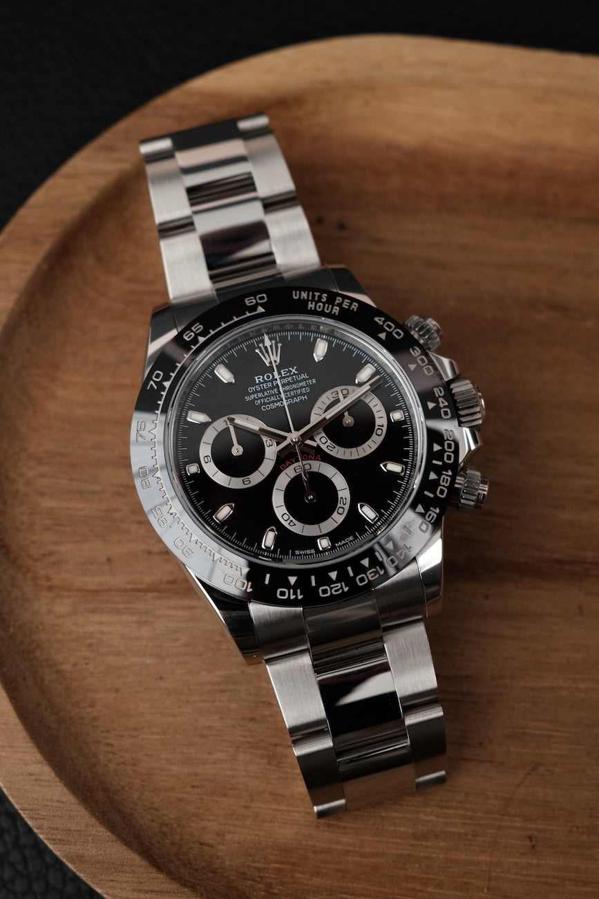 Rolex Daytona 116500LN Box + og. Papiere Ceramic, Black Dial