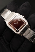 Load image into Gallery viewer, Cartier Santos Carrée  2960 Service Papers/Extrakt "Burgundy", Cartier Service 2025
