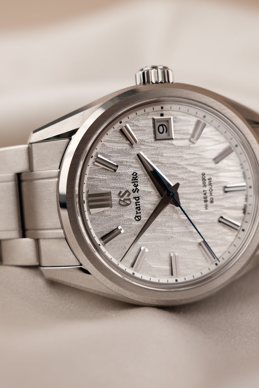 Grand Seiko White Birch SLGH005G Box + og. Papiere German Delivered