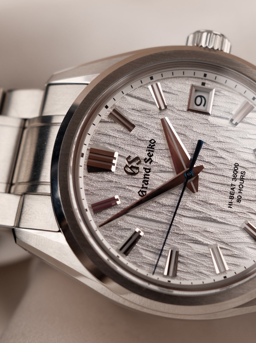 Grand Seiko White Birch SLGH005G Box + og. Papiere German Delivered