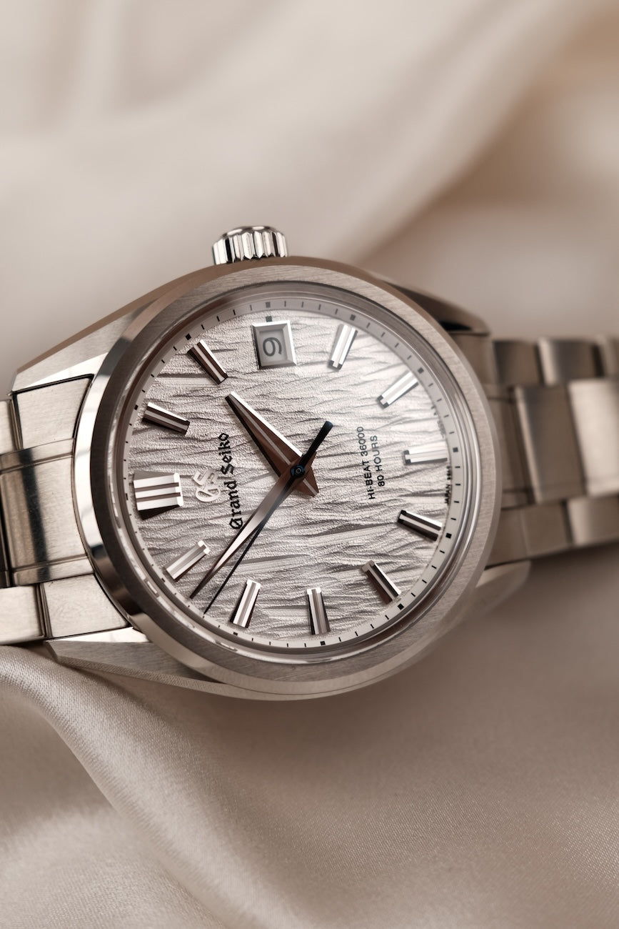 Grand Seiko White Birch SLGH005G Box + og. Papiere German Delivered