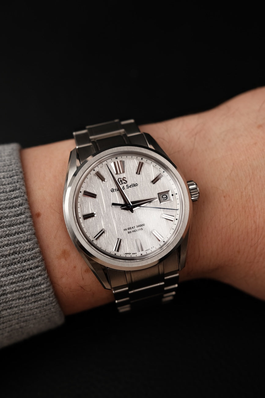 Grand Seiko White Birch SLGH005G Box + og. Papiere German Delivered