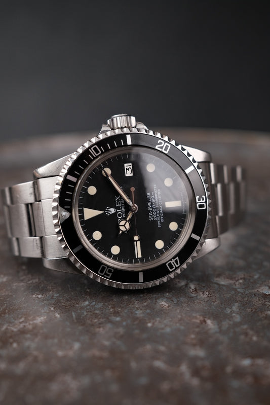 Rolex Sea-Dweller 1665 Box + og. Papiere Collector´s Condition and Set Matte Dial Tritium Punched Papers