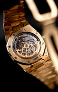 Carica l'immagine nel visualizzatore della galleria, Audemars Piguet Royal Oak Jumbo 15202BA Box + og. Papiere 125th Anniversary Edition 2000 Collector´s Set First Edition
