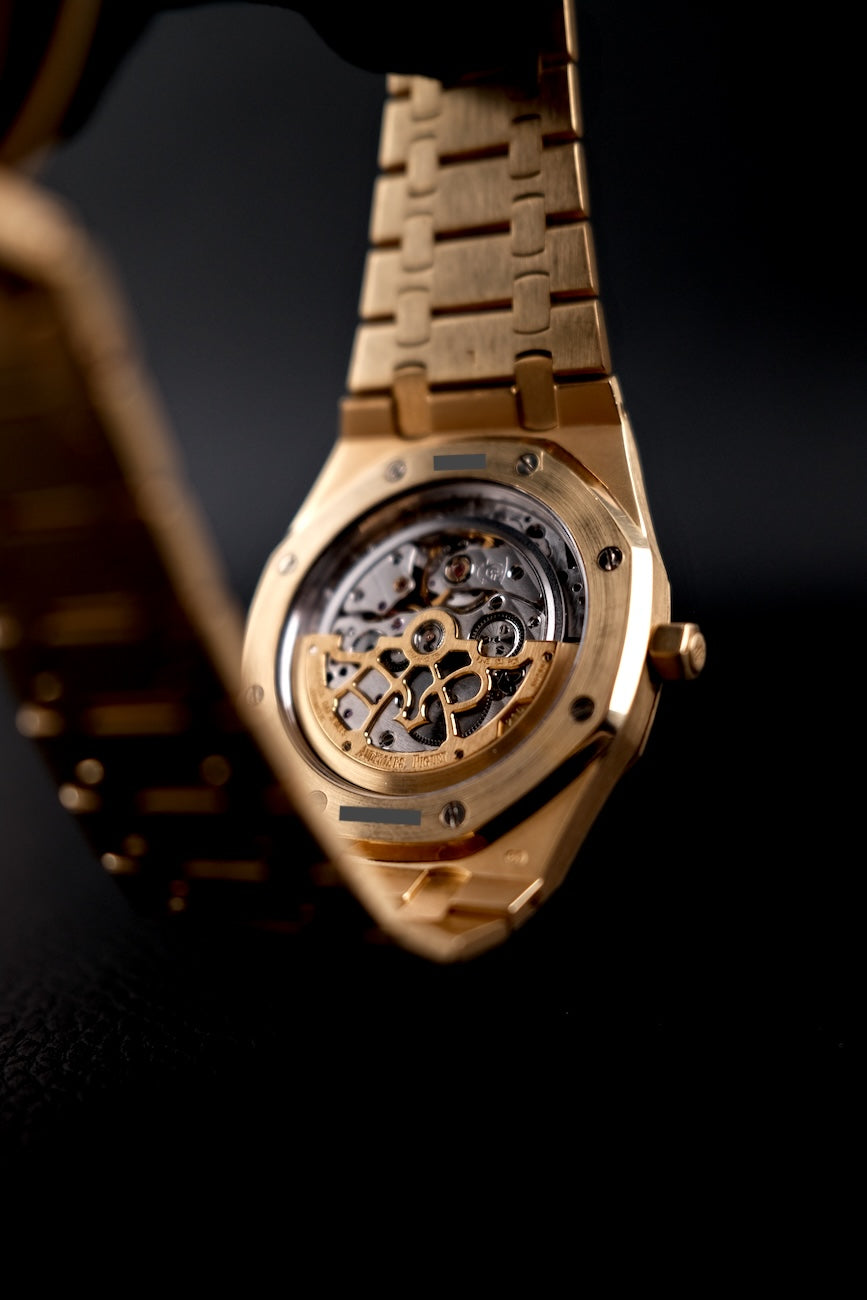 Audemars Piguet Royal Oak Jumbo 15202BA Box + og. Papiere 125th Anniversary Edition 2000 Collector´s Set First Edition