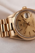 Load image into Gallery viewer, Rolex Day-Date 36 18038 Champagne Dial, 18K Gold
