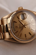 Load image into Gallery viewer, Rolex Day-Date 36 18038 Champagne Dial, 18K Gold
