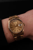 Load image into Gallery viewer, Rolex Day-Date 36 18038 Champagne Dial, 18K Gold
