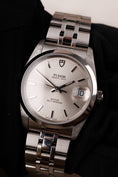 Bild in Galerie-Betrachter laden, Tudor Prince Date, Steel, Silver Stick Dial, Smooth Bezel 74000 Original Papiere
