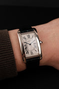 Bild in Galerie-Betrachter laden, Cartier Tank Américaine XL 1736 18k White Gold, Serviced
