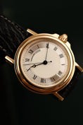 Charger l'image dans la visionneuse de la galerie, Breguet Marine BA3400 Box + og. Papiere 18k Yellow Gold
