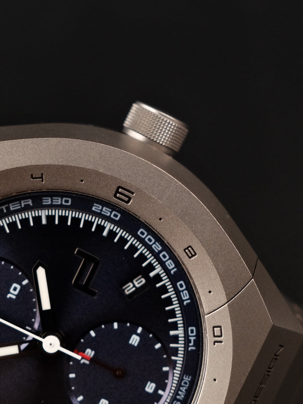 Porsche Design Monobloc Actuator GMT 6030602003 Box + og. Papiere German Delivered, First Buyer's Invoice