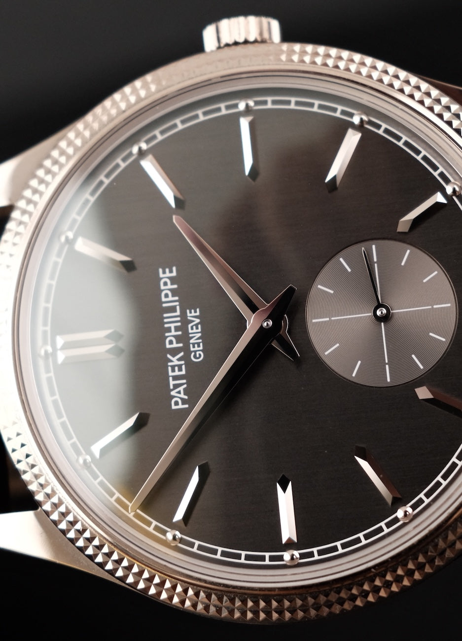 Patek Philippe Calatrava 6119G-001 Box + og. Papiere White Gold, First Buyer's Invoice, German Delivered