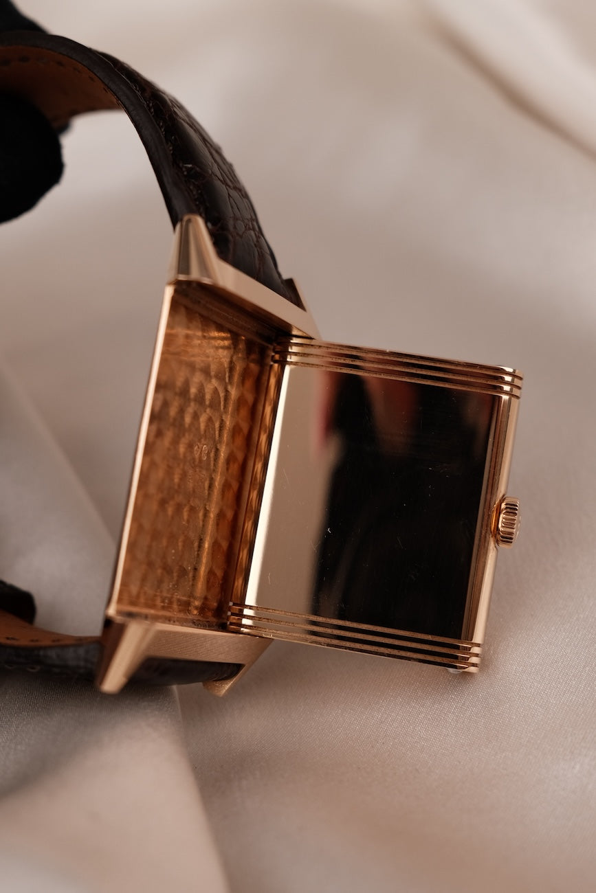 Jaeger-LeCoultre Grande Reverso Ultra Thin Q2782520 Box + og. Papiere Rose