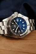 Cargar la imagen en la vista de la galería, Breitling Superocean Steelfish A17390-3014 Box + og. Papiere German Delivered
