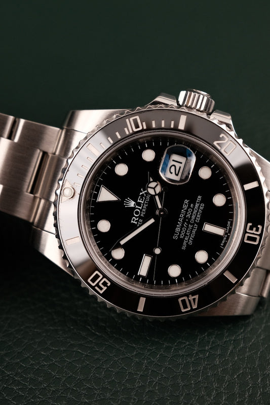 Rolex Submariner Date 116610LN Box + og. Papiere LC EU, Rolex Service 2017