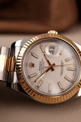 Load image into Gallery viewer, Rolex Datejust II  116333 Box + og. Papiere 41mm, S/G
