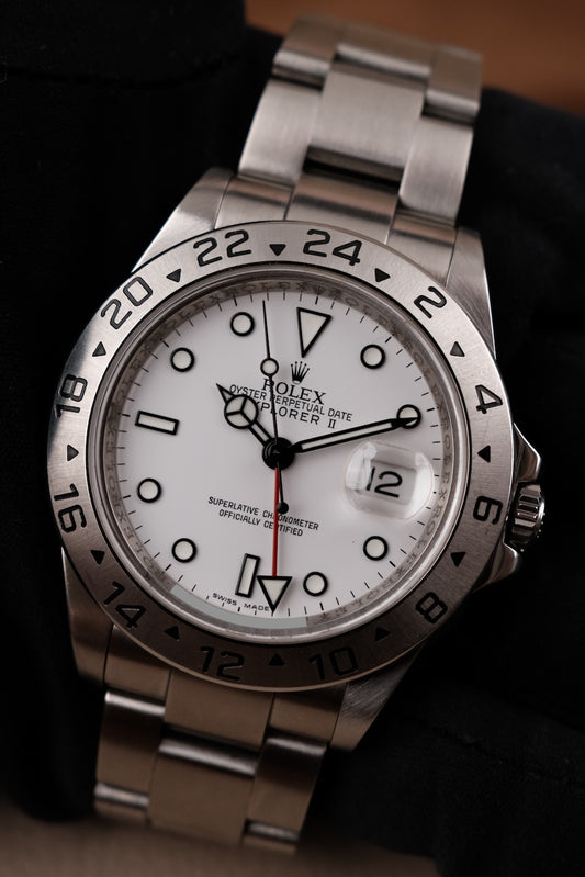 Rolex Explorer II  16570 Box SERVICED, Polar, RRR