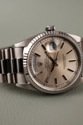 Load image into Gallery viewer, Rolex Day-Date 36 18239 18k White Gold, Patina Dial, SERVICED
