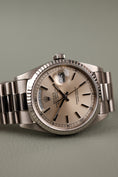 Load image into Gallery viewer, Rolex Day-Date 36 18239 18k White Gold, Patina Dial, SERVICED
