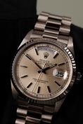 Load image into Gallery viewer, Rolex Day-Date 36 18239 18k White Gold, Patina Dial, SERVICED
