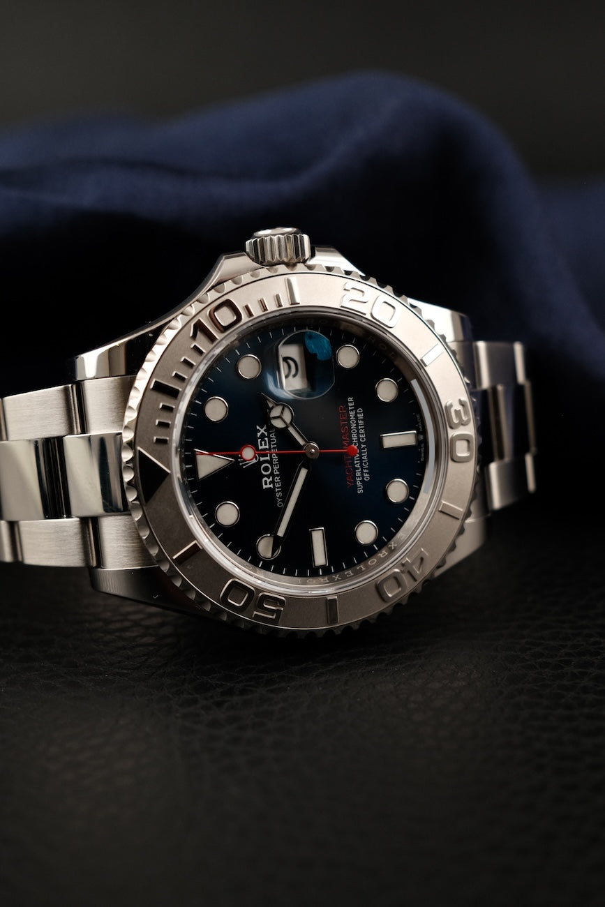 Rolex Yachtmaster 40 126622 Box + og. Papiere Blue Dial