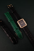 Load image into Gallery viewer, Piaget Protocol 90155 Factory Diamond Dial Black "Tapestry Dial"
