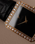 Load image into Gallery viewer, Piaget Protocol 90155 Factory Diamond Dial Black "Tapestry Dial"
