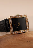 Load image into Gallery viewer, Piaget Protocol 90155 Factory Diamond Dial Black "Tapestry Dial"
