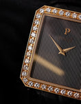 Load image into Gallery viewer, Piaget Protocol 90155 Factory Diamond Dial Black "Tapestry Dial"
