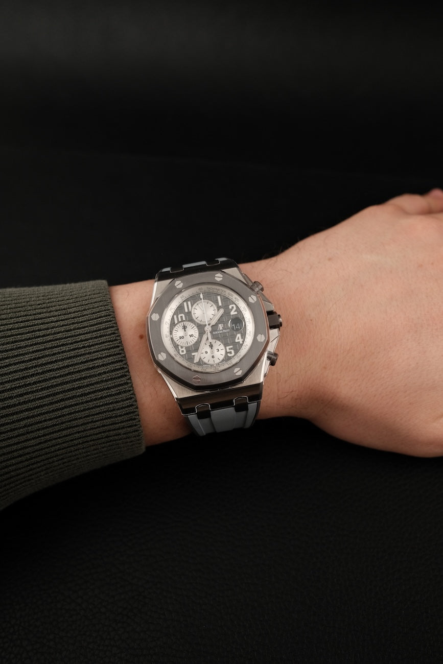 Audemars Piguet Royal Oak Offshore 26470IO Box + og. Papiere Ghost AP Service 2024 26470IO.OO.A006CA.01.A