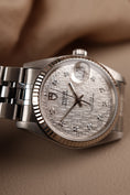 Bild in Galerie-Betrachter laden, Tudor Prince Date 74034 Original Papiere Steel, Fluted Bezel, Diamond Dial
