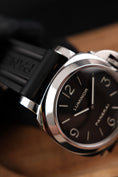 Bild in Galerie-Betrachter laden, Panerai Luminor Base PAM00112 Box + og. Papiere
